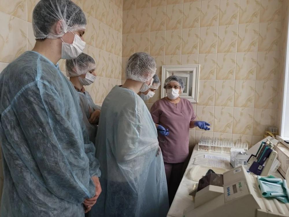 Школьники побывали на экскурсии в Жердевской центральной районной больнице