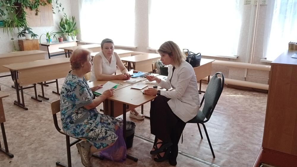 Автопоезд «Забота» сделал остановку в селе Пичаево