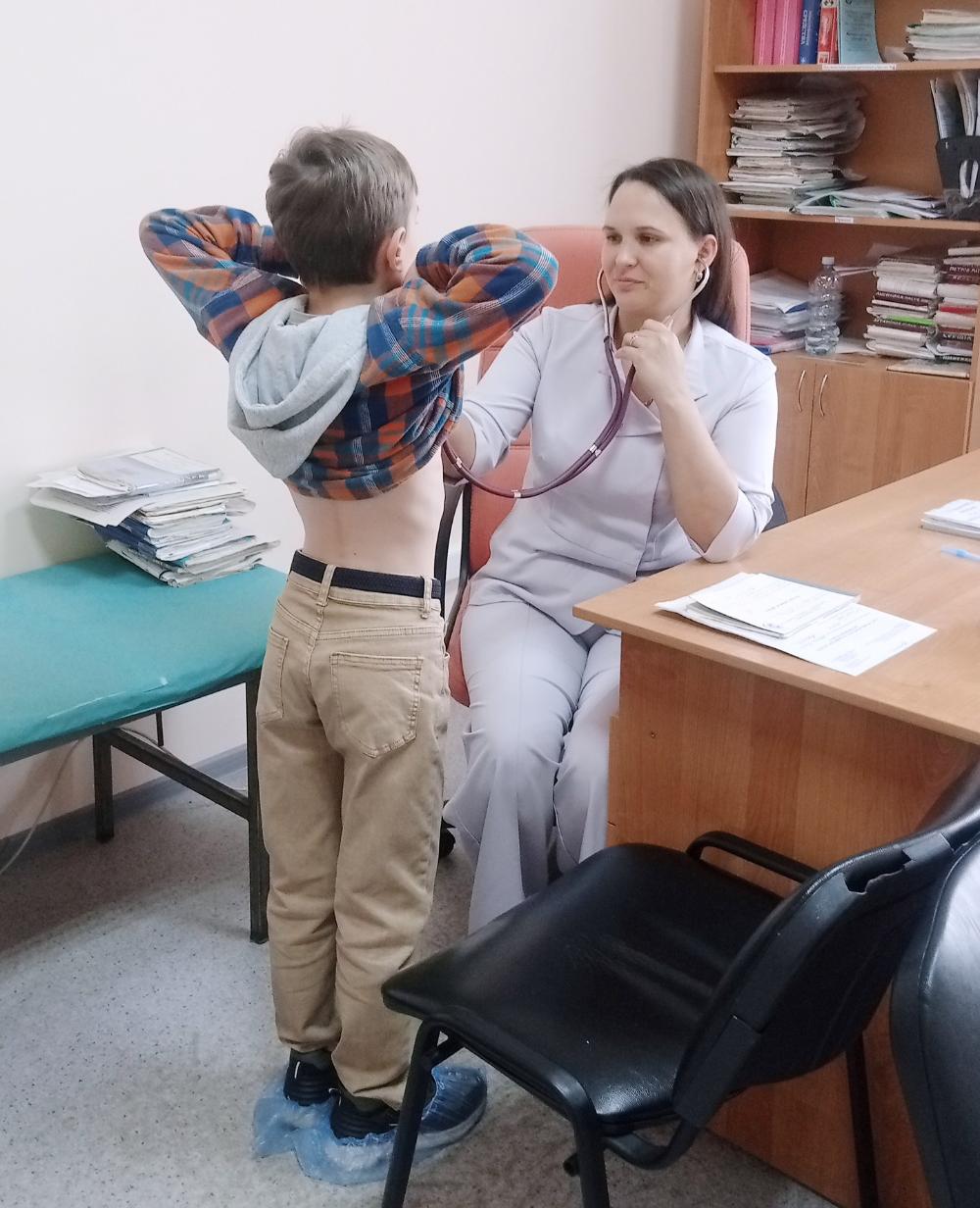 Профилактические осмотры десятилеток проходят в поликлинике Жердевской ЦРБ.