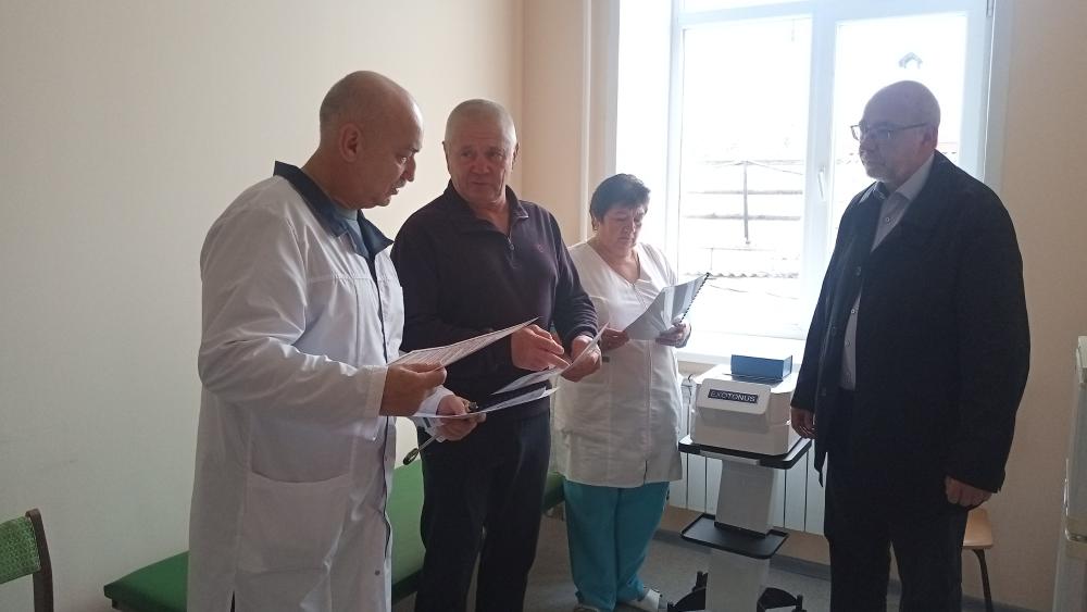 Жердевский меценат передал ЦРБ высокотехнологичный аппарат