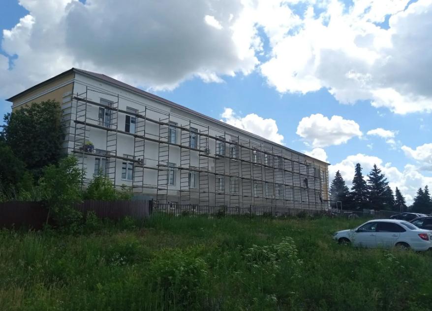 В Жердевском округе идёт капитальный ремонт центральной районной больницы